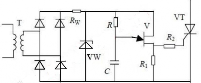 可控硅觸發(fā)電路